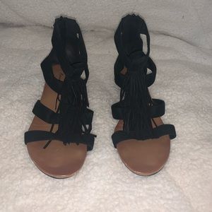 America Eagle wedge sandals